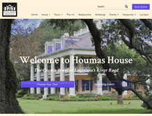 Tablet Screenshot of houmashouse.com
